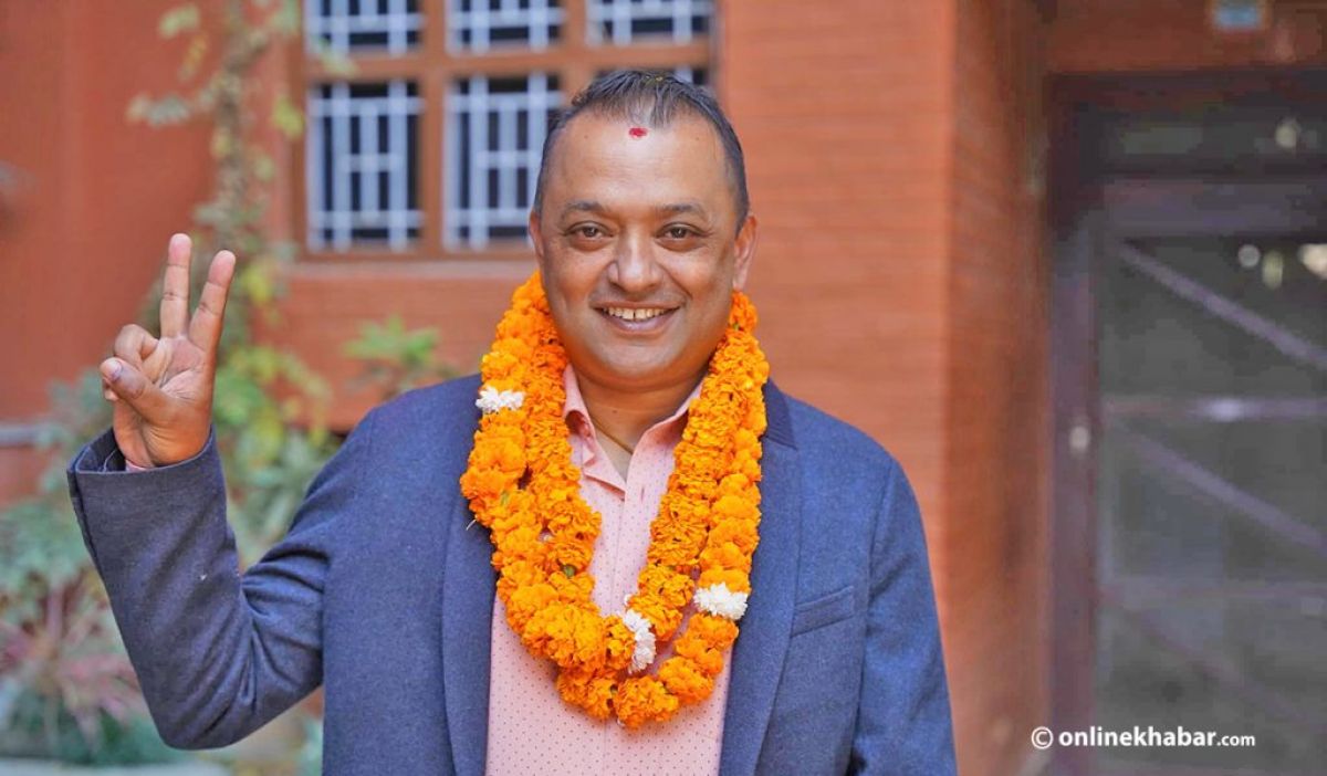 काठमाडौं-४ मा गगन थापाको ह्याट्रिक